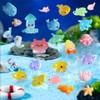 U-Zimikee 200 Pcs Mini Resin Animals - Miniature Animal Figurines