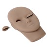 Eyelash Mannequin Head Double Laryer Eyelash Extension Removable Eyelids Makeup