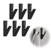 Coat Hooks Matt, 6 Pieces Coat Hooks Wall, Coat Hooks