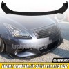 MQ Front Lip Splitter Chin Spoiler Black For Infiniti G37