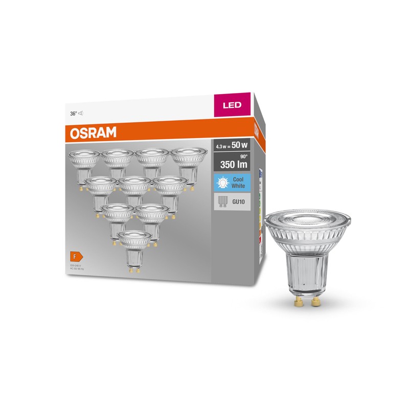 OSRAM LED Base PAR16 / LED-Reflectorlamp with GU10-base / not