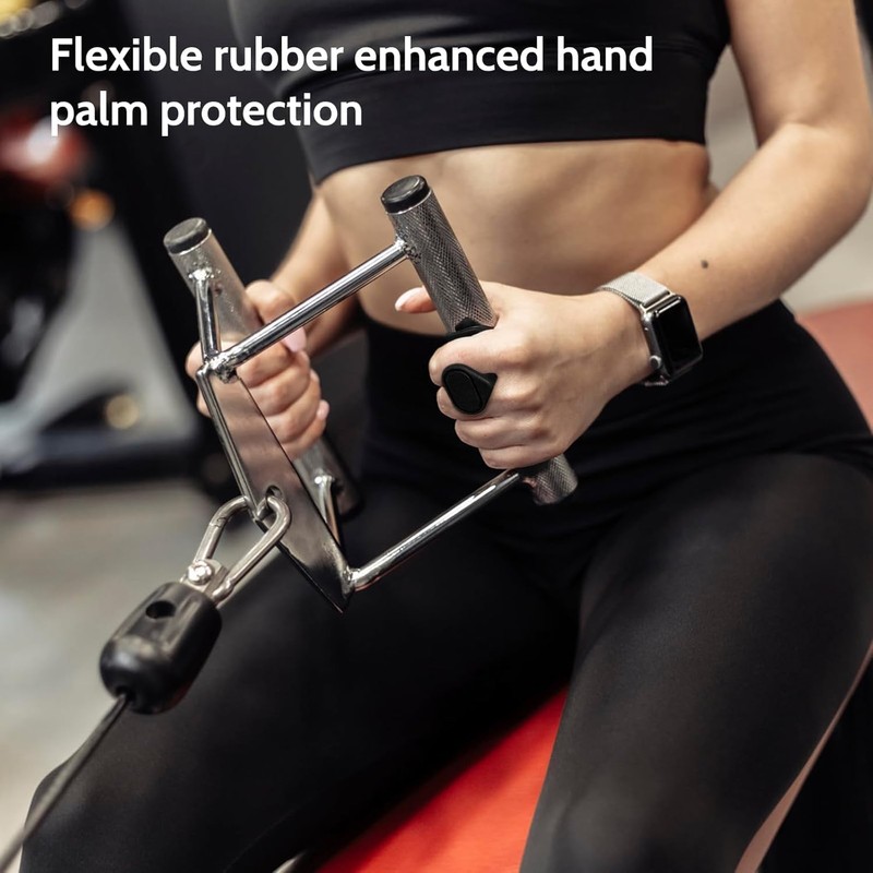 Workout Grips,HMNXG Ergonomic Rubber Hand Protector Gloves for Weight Lifting,