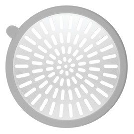 InterDesign Metro Ultra Shower Stall Drain Protector - Gray/Silver