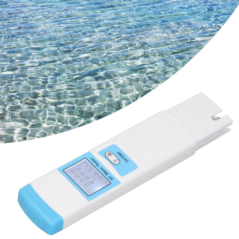 Digital PH Meter High Accuracy LCD Display Portable Water Quality