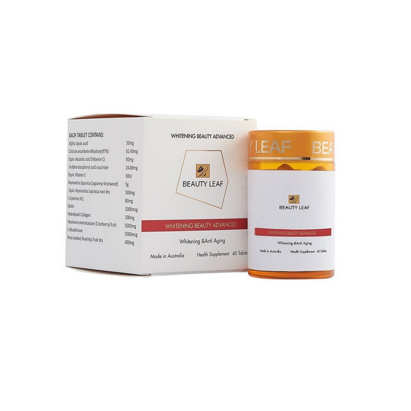 Beauty Leaf Whitening & Anti Aging Beauty Advanced 60 Tablets