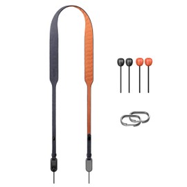 PGYTECH Retro Style Kamera Schultergurt Air Verstellbarer Mode Kameragurt Schnellverschluss, Meteoritgrau, L(120-140cm)