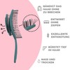 Ninabella Professional Organic Hair Brush – Effortless Detangling for Curls,