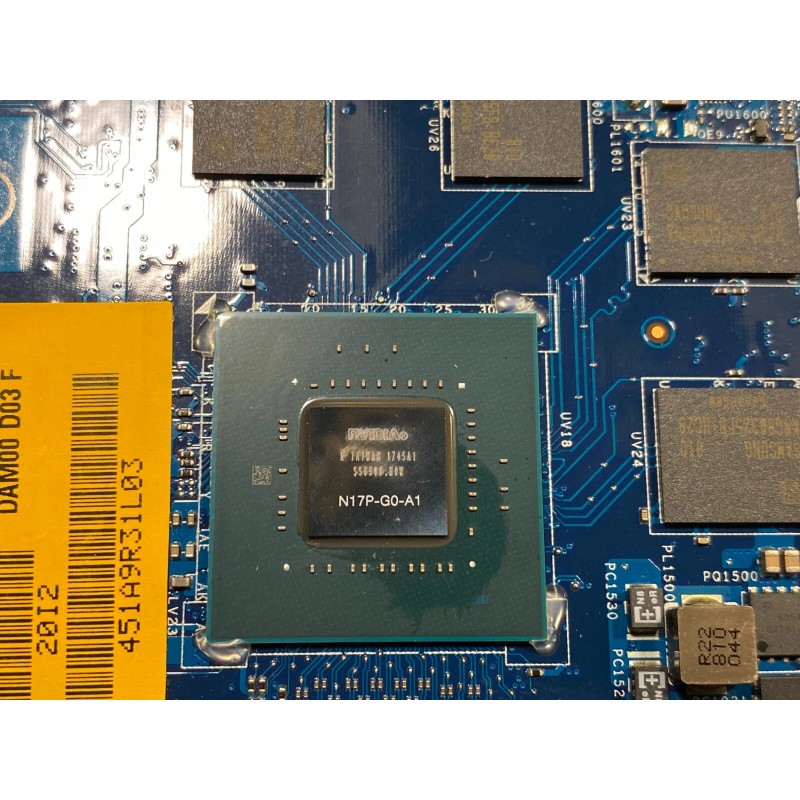 Dell NEW Dell XPS 15 9570 Motherboard Intel i5-8300H nVidia