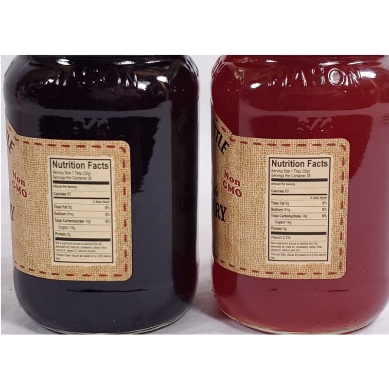 The Dutch Kettle Amish Seedless Blackberry & Strawberry Jam 2-19