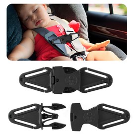 Anti Escape Car Seat Safety Clip Baby Harness Chest Clips, Baby Car Seat Straps Prevent Children/Kids Taking Their Arms Out of Child Car Seat/High Chairs/Strollers/Baby Reins(2 Pack)