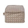 Compactor Rivoli Storage Bag with Zip, Polypropylene, Brown/White,34.5x 45.2 x