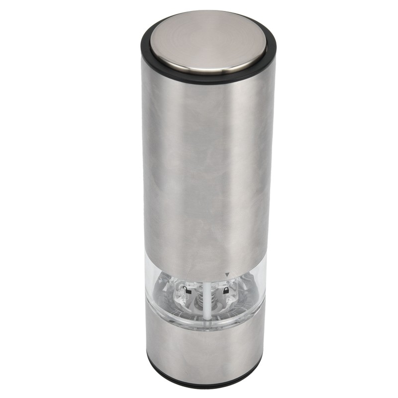 Grinder Stainless Steel Portable Electric Grinder Black Pepper Table Salt