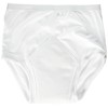 P&S Healthcare Small White Mens Traditional Y-Front Super Incontinence Brief