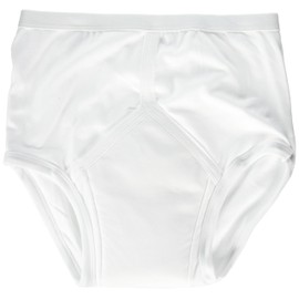 P&S Healthcare Small White Mens Traditional Y-Front Super Incontinence Brief