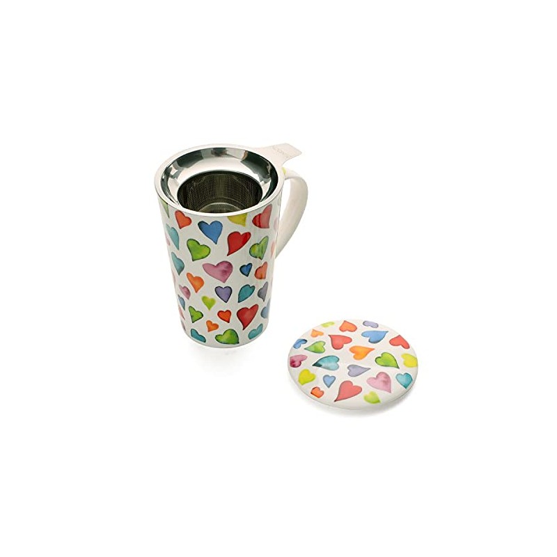 DUNOON Tisaniere Set of 3 Warm Hearts 0.44 L