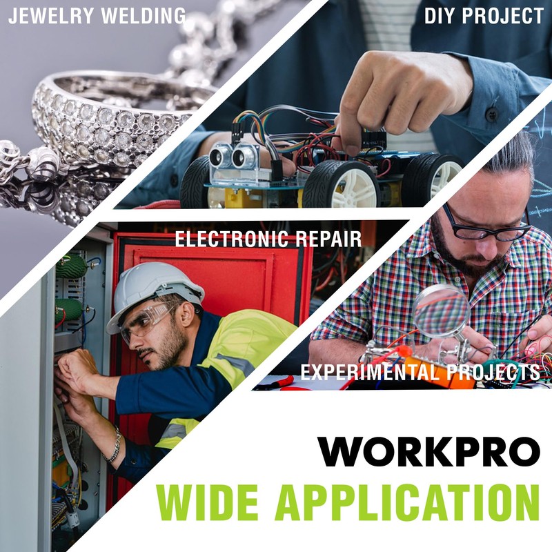 WORKPRO Soldering Iron Kit, 90W Soldering Gun with Digital Display