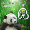 BETHZA Koala/Pig/Panda/Frog/Giraffe/Cow Necklace Gifts Sterling Silver Natural Gemstone Peridot Pendant