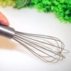 Kasahome Mini Whisk Kitchen Egg Mixer Steel 16cm