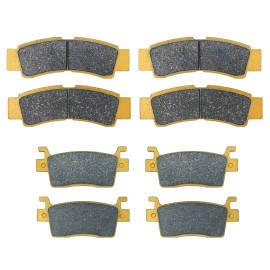 Traild Kawasaki KRX/KRX4 1000 2020-2025 Extra Thick Ceramic Brake Pad Set Front & Rear