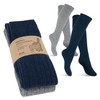 Celodoro Women's Men's Wool Socks and Knee Socks with Alpaca