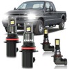 HUOKEDS Fits for 1999-2004 Ford F250 Fog Lights Bulbs Combo,