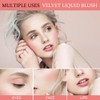 LOPHE Liquid Blush for Cheeks, Soft Cream Liquid Blush Stick