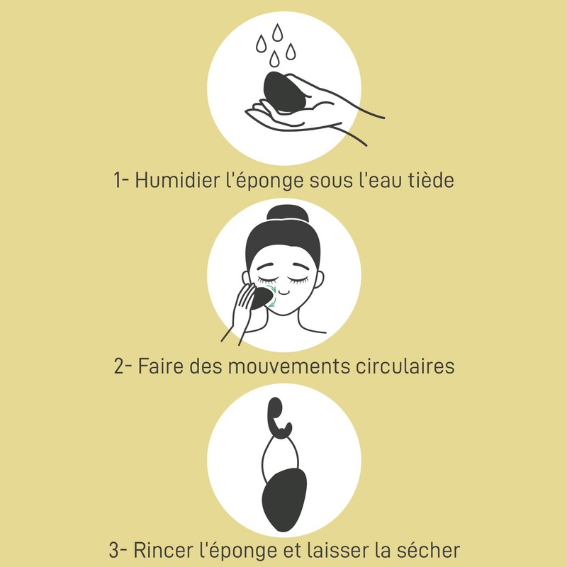 Feel Natural Konjac sponge for the face