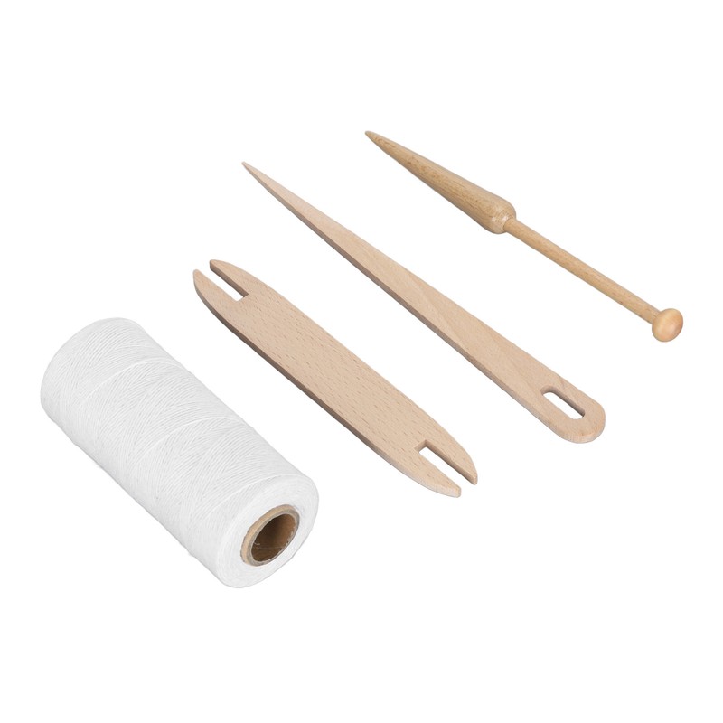 Loom Warp Thread Kit Portable Wear Resistance Pure Cotton Lightweight