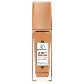 La Provençale - Le Foundation Easy Care - 97% Ingredients of Natural Origin - Medium Coverage - For All Skin Types - With Organic Olive Oil AOP Provence - Shade 45 Amber Gold - 30 ml