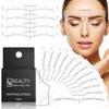 Pack of 100 Eyebrow Rulers with 1 Box 10M Premium