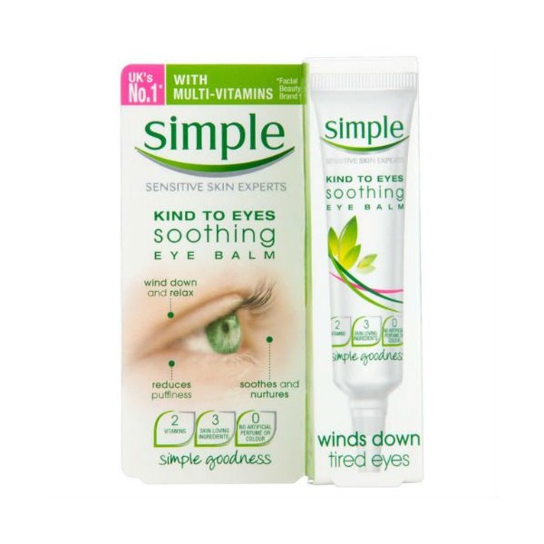 Simple Kind To Eyes Soothing Eye Balm 15 ml Case of 6 by Simple