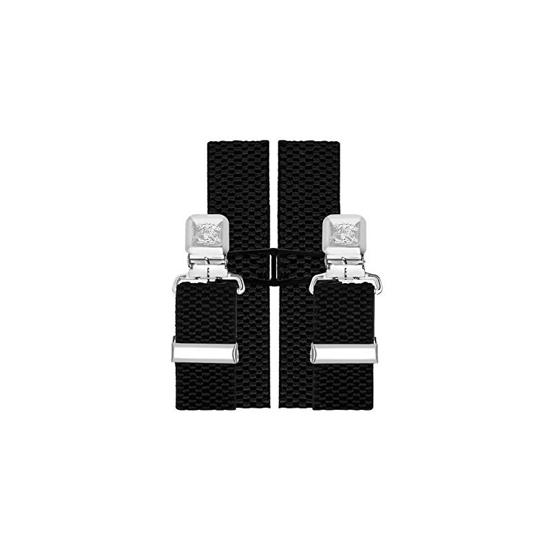 Decalen Mens Braces with Very Strong Clips Heavy Duty Suspenders