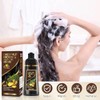 Hair Dye Shampoo Champú Tinte Instantáneo Suave Delicado Cobertura Canas