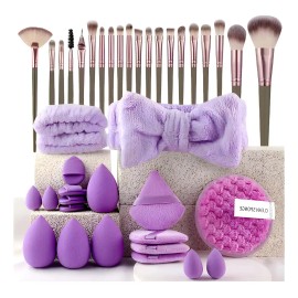 \gfjk Kit De Herramientas De Maquillaje, 40 Piezas, Ghhg-