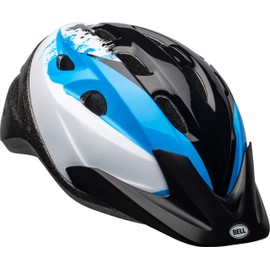 Bell Youth Blue Ink Blot Richter Helmet , Blue/Black/Silver, 54-58cm