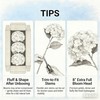 Large Artificial Hydrangea Flowers Real Touch, 25.5" Fall Hydrangeas for