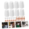 jojofuny 1set Plasma Cutter Consumables Nozzle Cap for Efficient Cutting