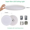 Stkzenod 6PK 15.8 Inch Dimmable Flush Mount LED Ceiling Light