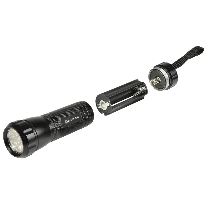 Mercury | Uv Torch with 9 Super Bright Leds