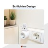 SCHWAIGER 661552 Intermediate Socket PIR Motion Sensor Socket Adapter Light