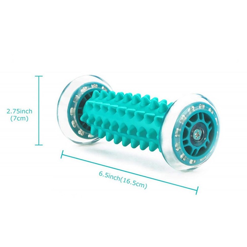 Foot Hand Massager Roller Muscle Relaxation Wheel Body Roller Massager