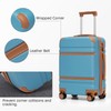 LONG VACATION Luggage Set 3 Piece Set Luggage ABS Carry