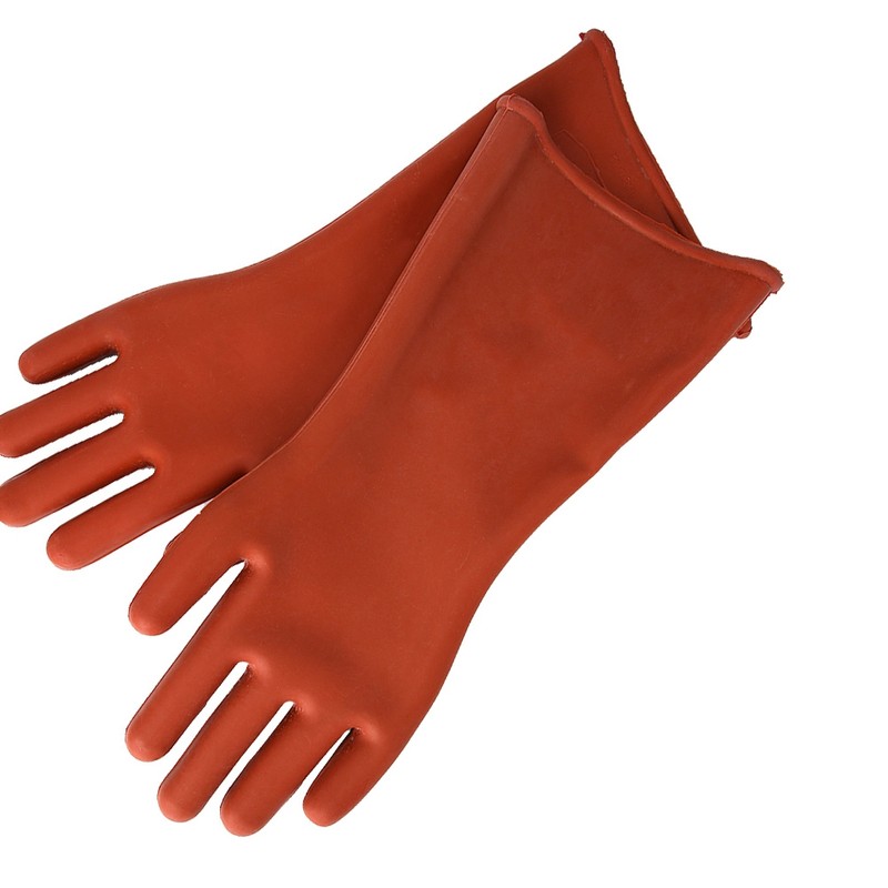 12KV High Voltage Protective Safety Insulating Rubber Gloves for Electrical
