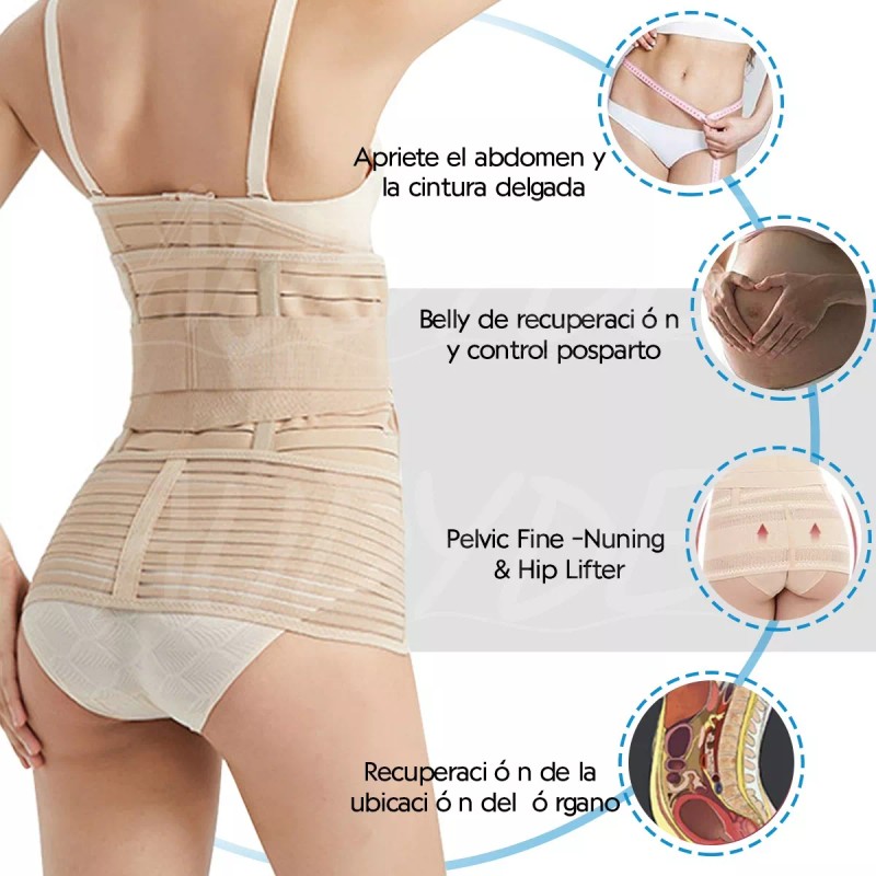 Audyde Faja De Maternidad Para Postparto 3 En 1