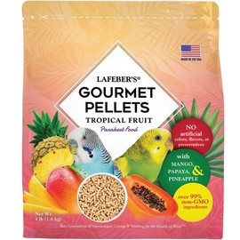 Tropical Fruit Gourmet Pellets Parakeet 1.8kg - Lafeber's