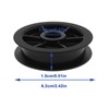 Briny River Pack of 2 Belt Drive Pulley Replacement Part