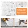 VAOVI Peel and Stick Self-Adhesive Marble Mosaic Wall Tile Backsplash