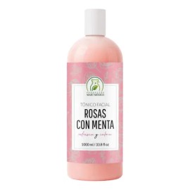 Tónico Facial Rosas Menta 1L Productos Mart Mexico Hipoalergénico Sin Parabenos