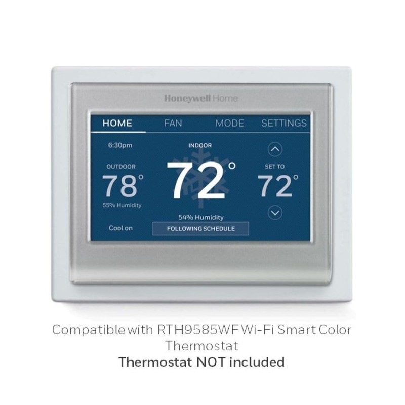 Honeywell Home THP2400A1027W White Coverplate Assembly