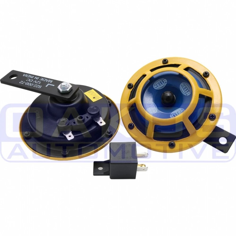 Hella Sharptone Horn Kit (Yellow) 12V 415/350Hz Yellow H31000001